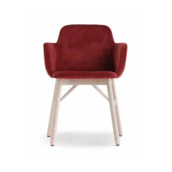 Bardot Chair with Arms - Wood