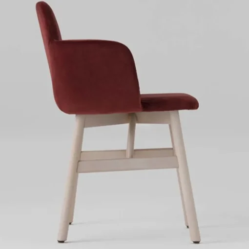 Bardot Chair with Arms - Wood