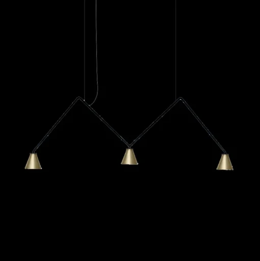Dabliu Suspension Lamp - Cone