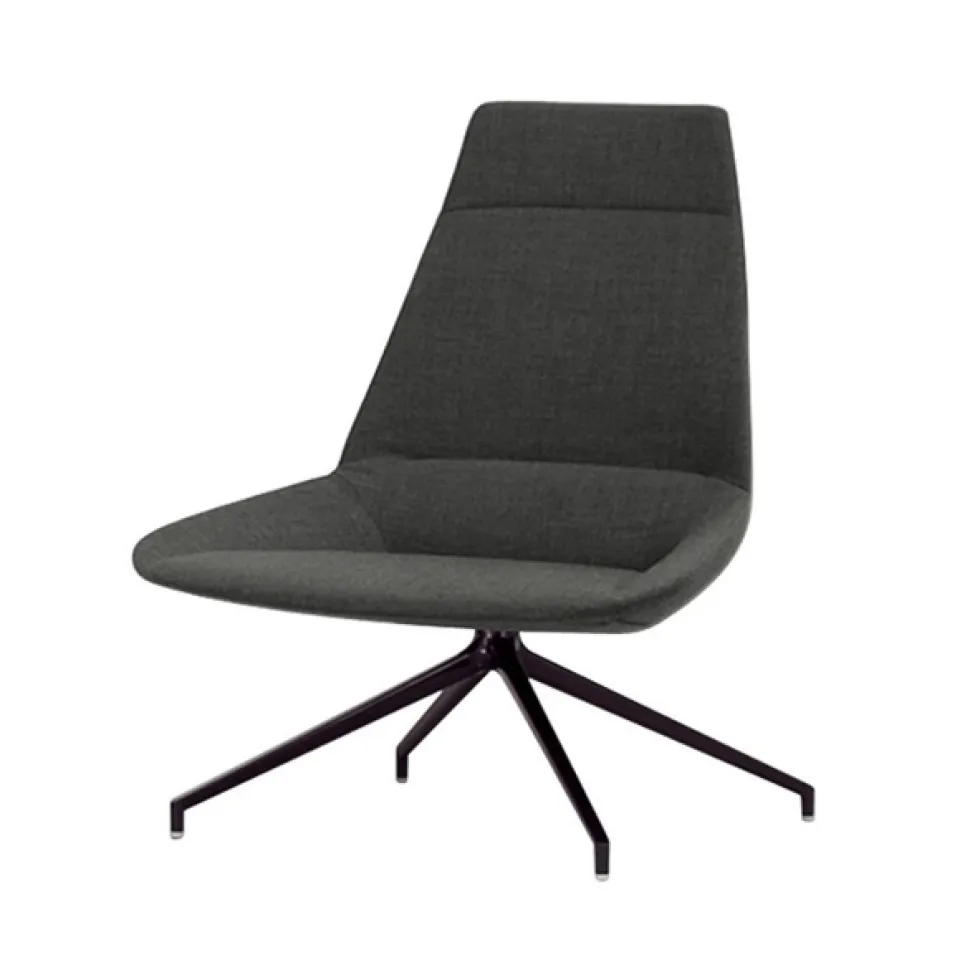 Dunas XL High Back Lounge Chair - Swivel Base