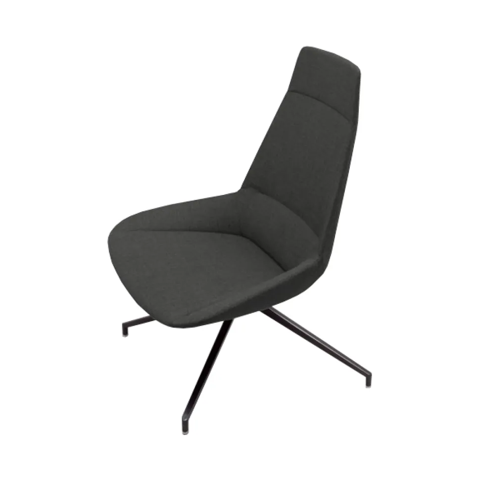 Dunas XL High Back Lounge Chair - Swivel Base