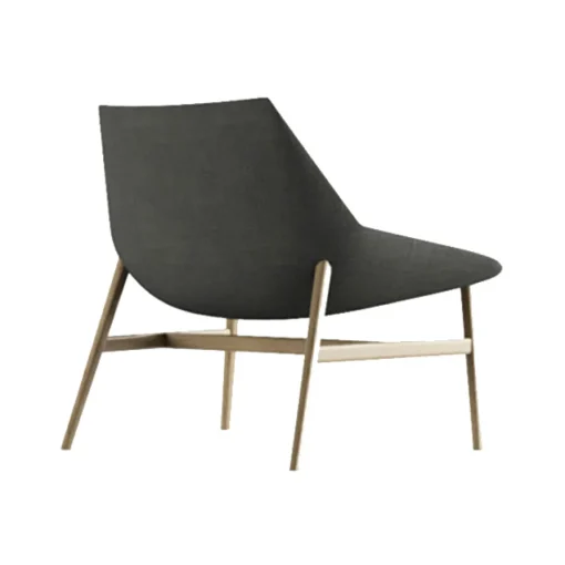 Dunas XL Wood Lounge Chair