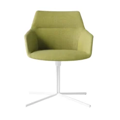 Dunas XS Chair with Arms - Central Base