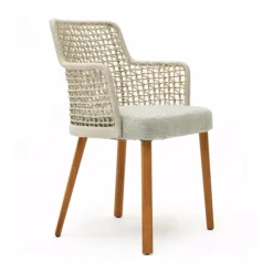 Emma Chair with Arms - Wood