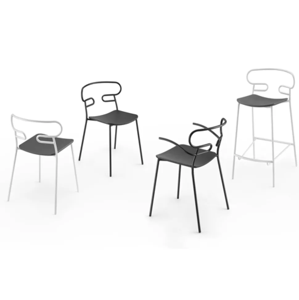 Genoa High Stool - Uphol