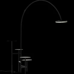 Ikebana Arch Floor Lamp/ Side Table
