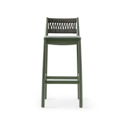 Julie High Stool - Rope - Upholstered