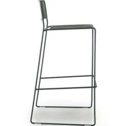 Log Mesh High Stool