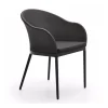 Saia Chair with Arms - Upholstered