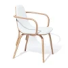 Tram Chair with Arms - Upholstered
