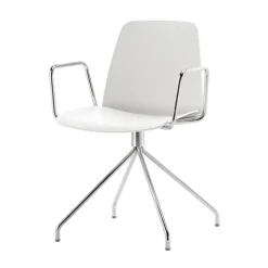 Unnia Chair with Arms - Swivel Base