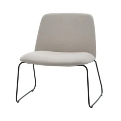 Unnia Soft Lounge Chair - Sled Base