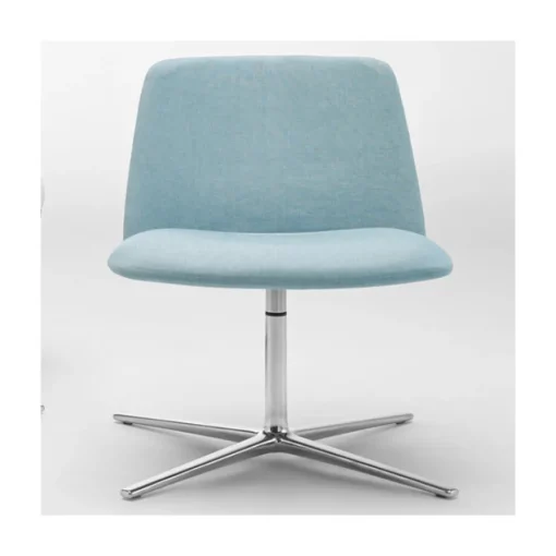 Unnia Soft Lounge Chair - Swivel Base