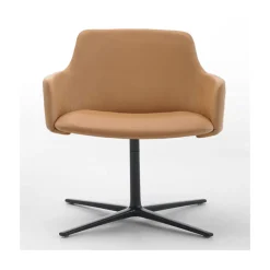 Unnia Soft Lounge Chair - Sled Base