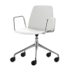 Unnia Work Chair with Arms - Aluminium Base