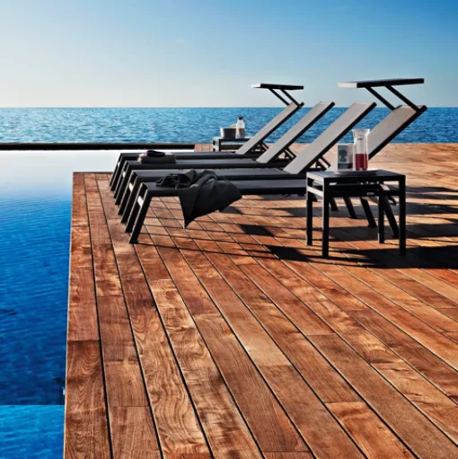 Victor Sunlounger with Shade